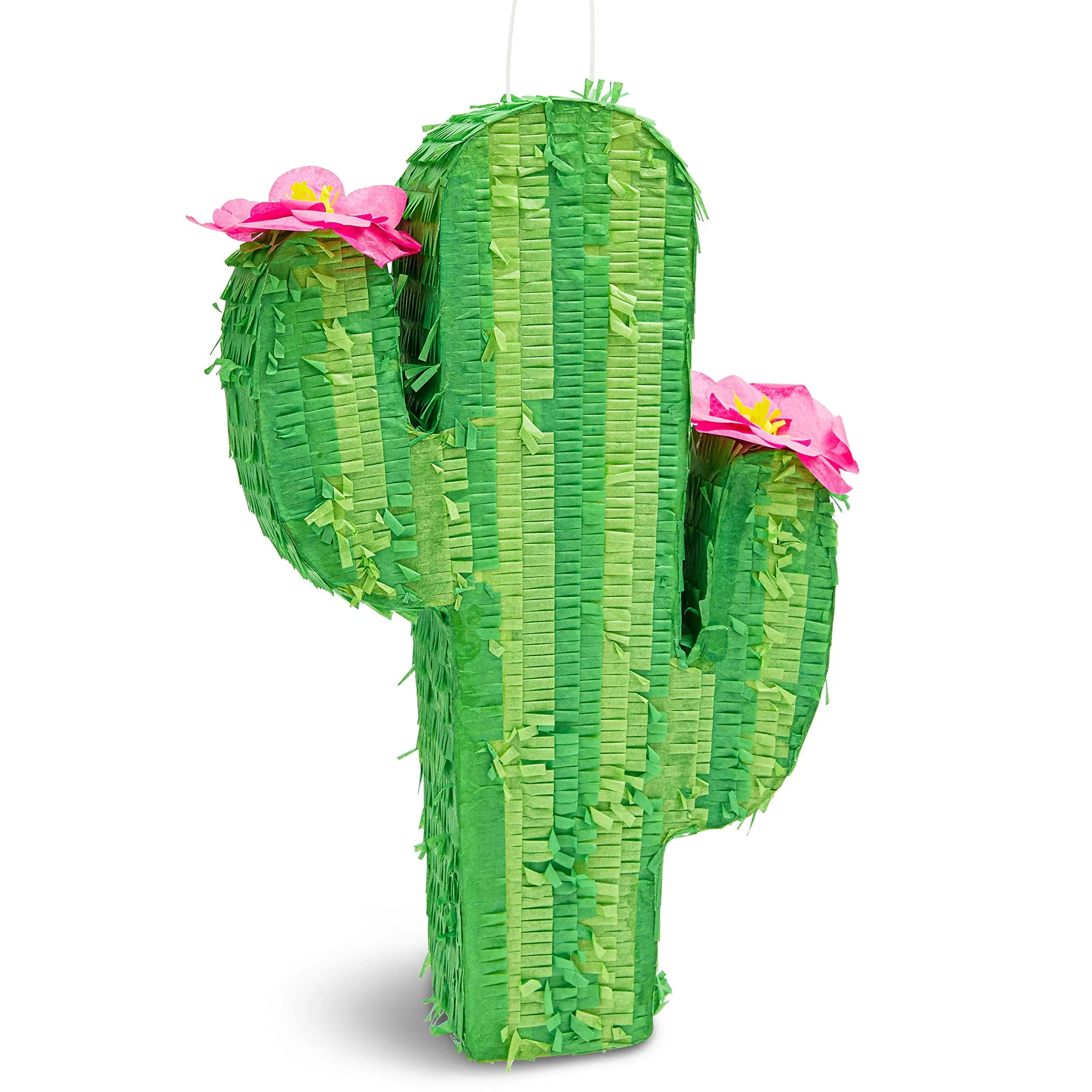 Juvale Cactus Pinata for Kids Birthday, Baby Shower, Cinco de Mayo, Mexican Fiesta Party Decorations (Small, 16.5 x 11.5 x 3 In)