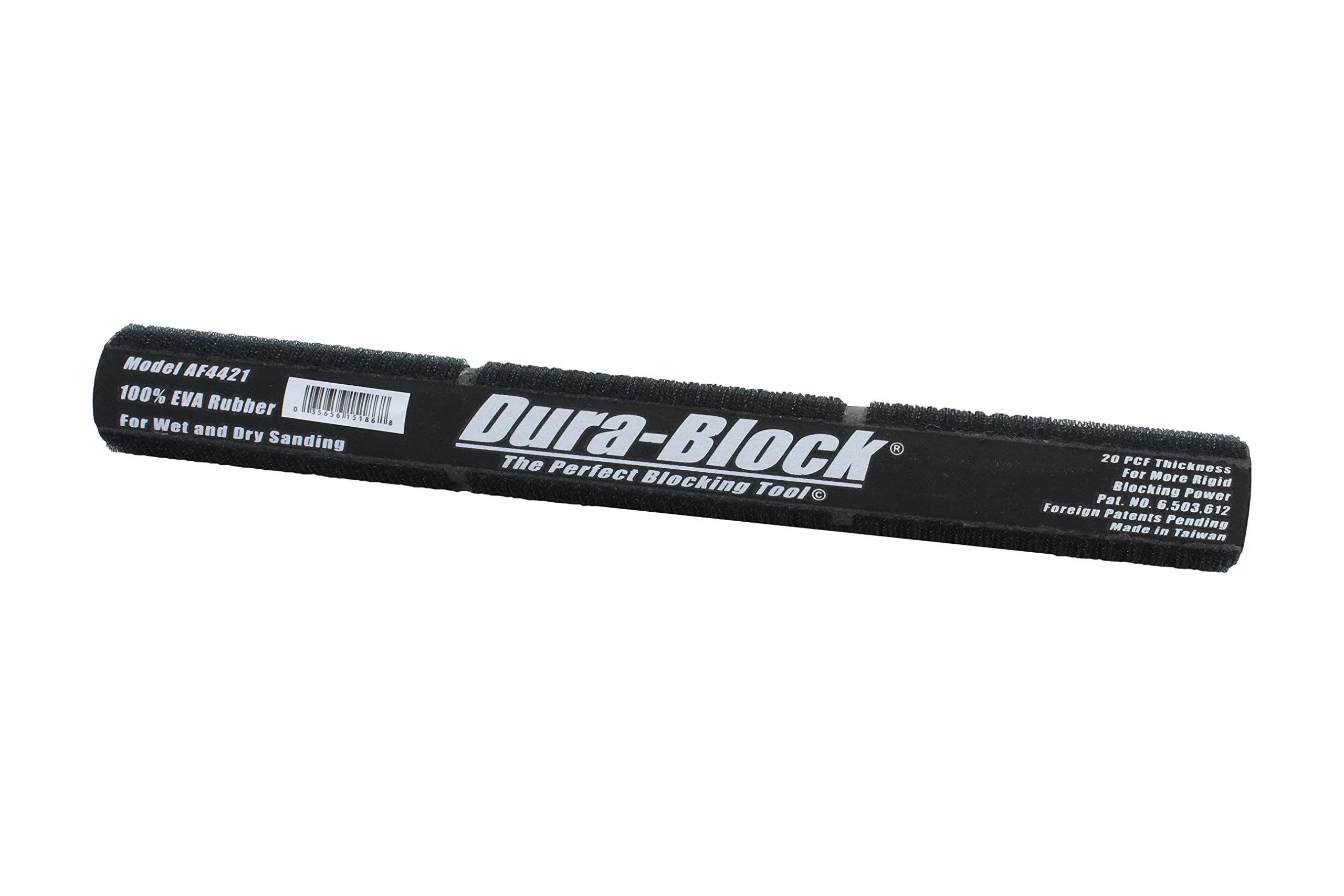 Dura-Block AF4421 Hook and Loop Black Round Sanding Block