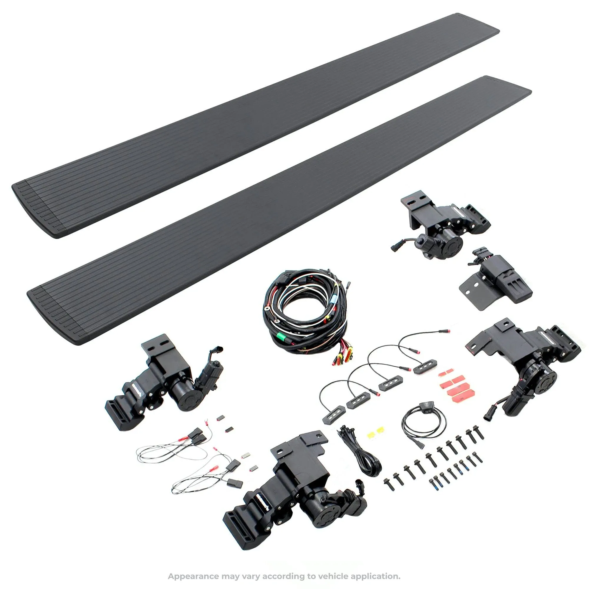 Go Rhino 20423580PC E1 Electric Running Board Kit for Chevrolet 15-24 Colorado, GMC 15-24 Canyon