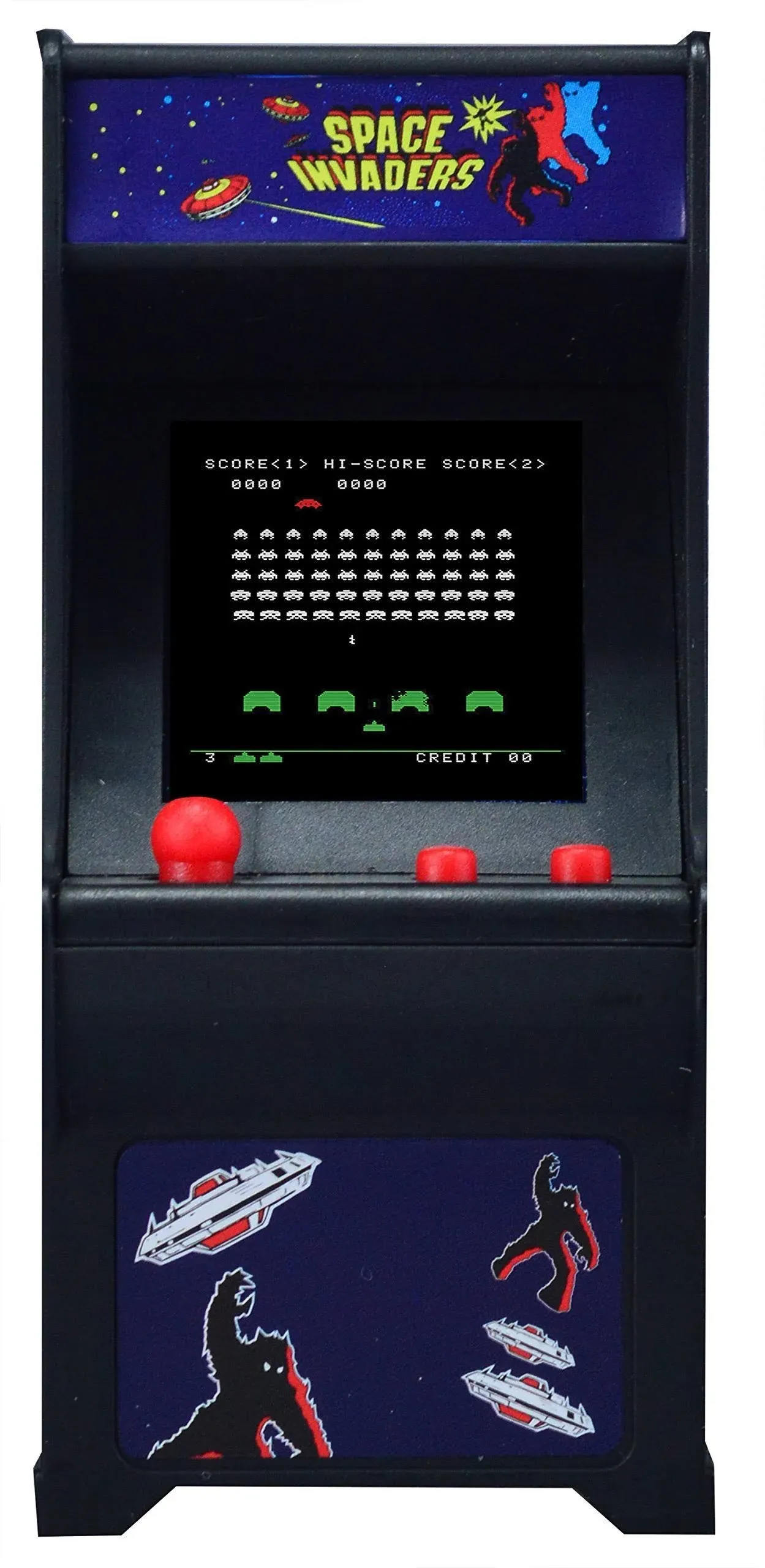 Tiny Arcade Space Invaders Miniature Arcade Game