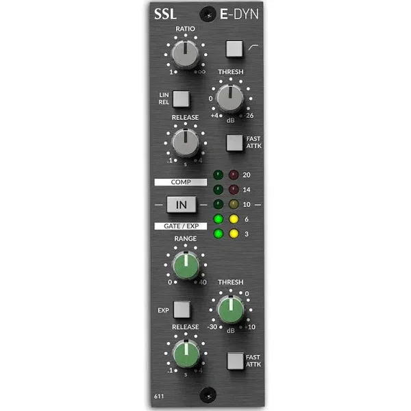 Solid State Logic E-Series Dynamics Module for API 500 Series Rack MK2