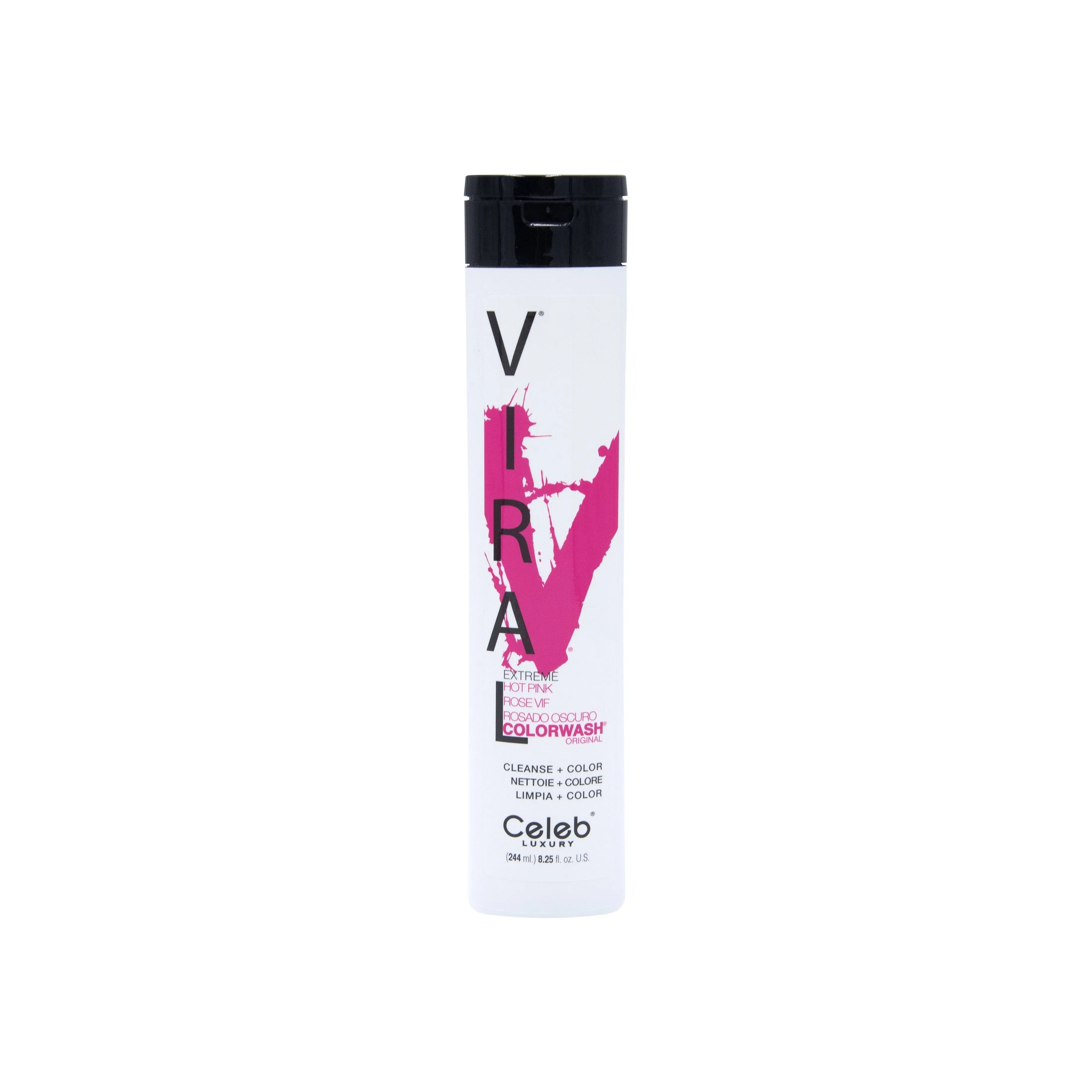 Celeb Luxury Viral Colorwash 8.25 oz - Extreme Hot Pink