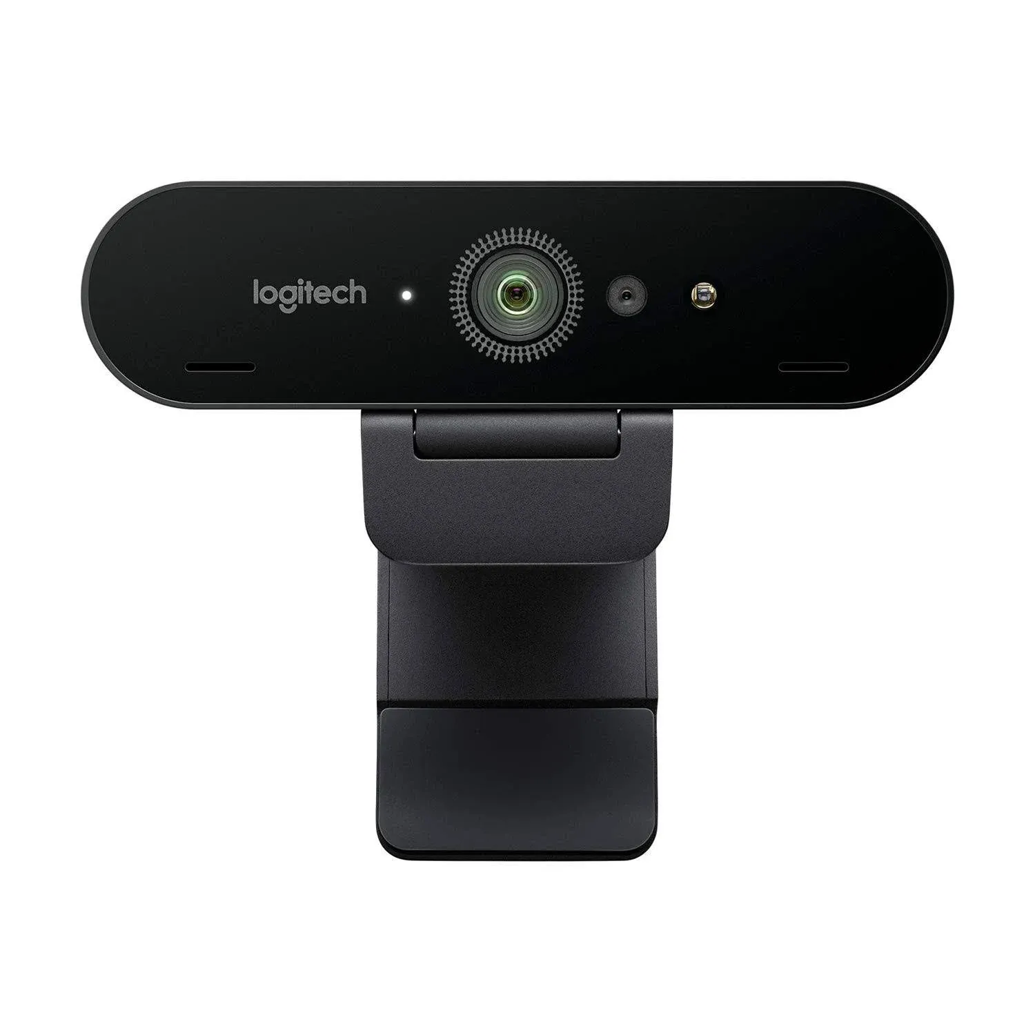 Logitech Brio 4K Webcam, Ultra 4K HD Video Calling, Noise-Canceling mic, HD Auto Light Correction, Wide Field of View, Works with Microsoft Teams, Zoom, Google Voice, PC/Mac/Laptop/Macbook/Tablet