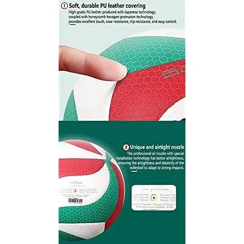 Molten Volleyball V5m5000 Size 5- The Professional Choice for International ...