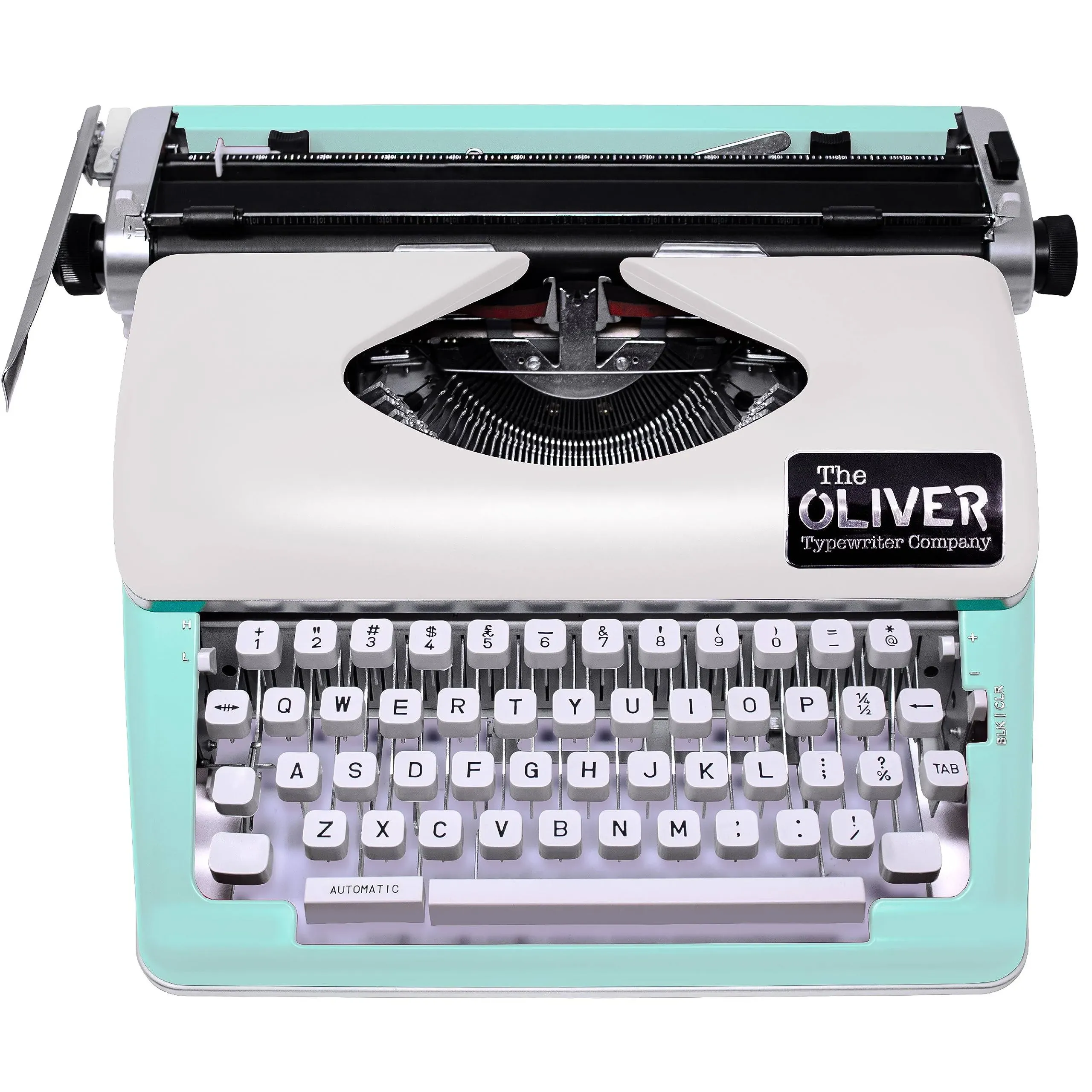 Timeless Manual Typewriter, Burgundy