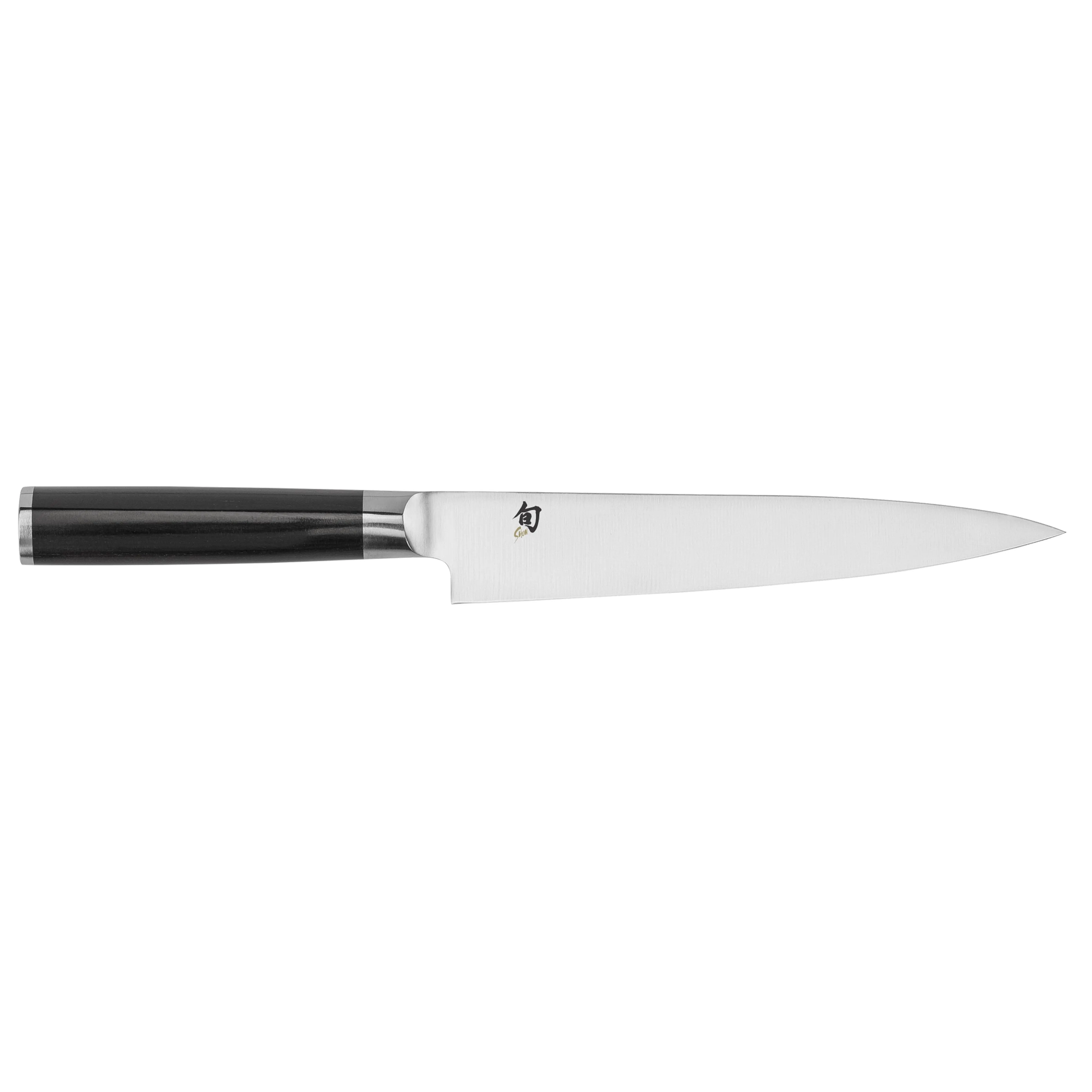 Shun Cutlery Classic Flexible Fillet Knife 7", Ideal for Filleting Fish and Trimming Meat, Authentic, Handcrafted Japanese Filleting Knife & Meat Trimming Knife 