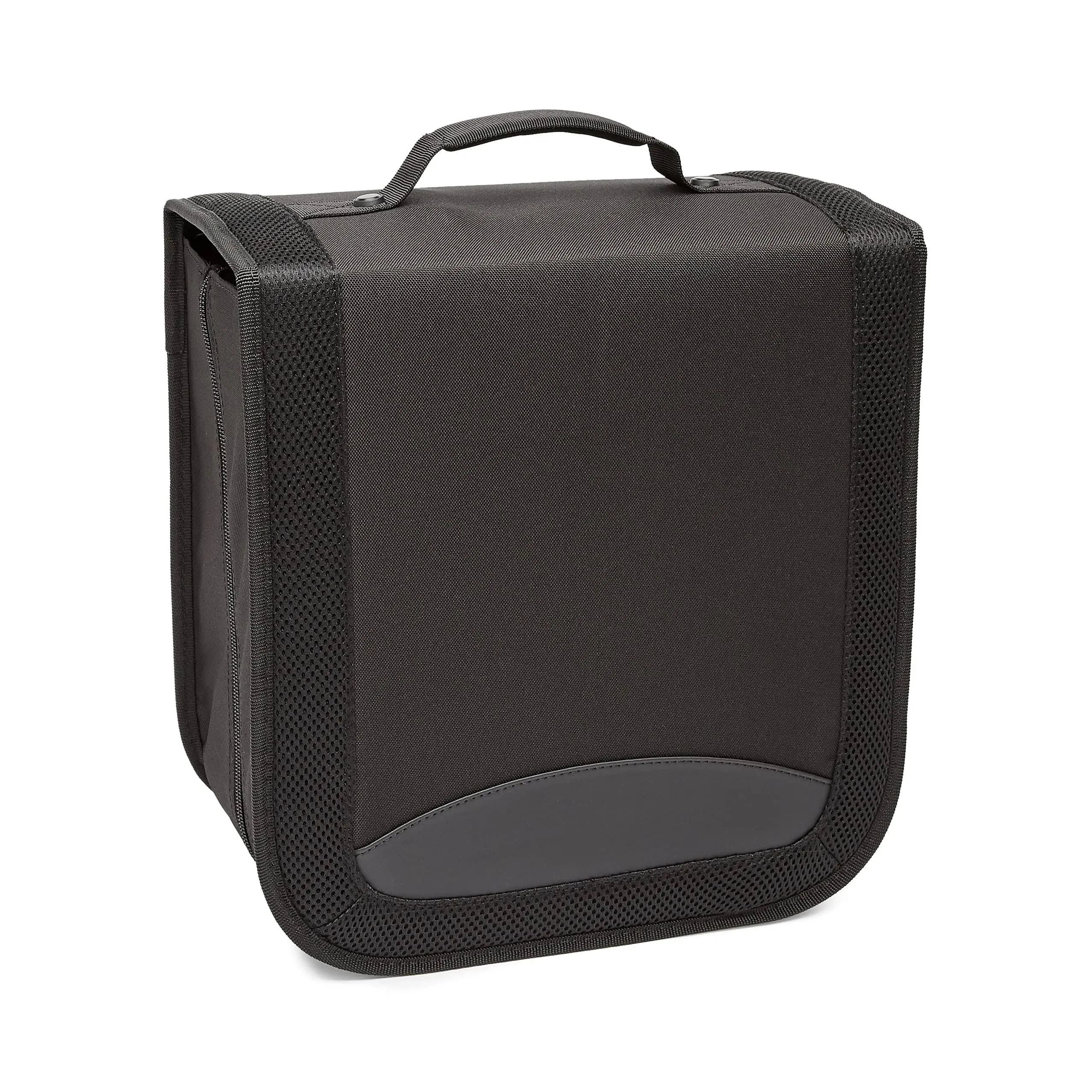 Polyurethane CD/DVD Binder, 400-Capacity, Black