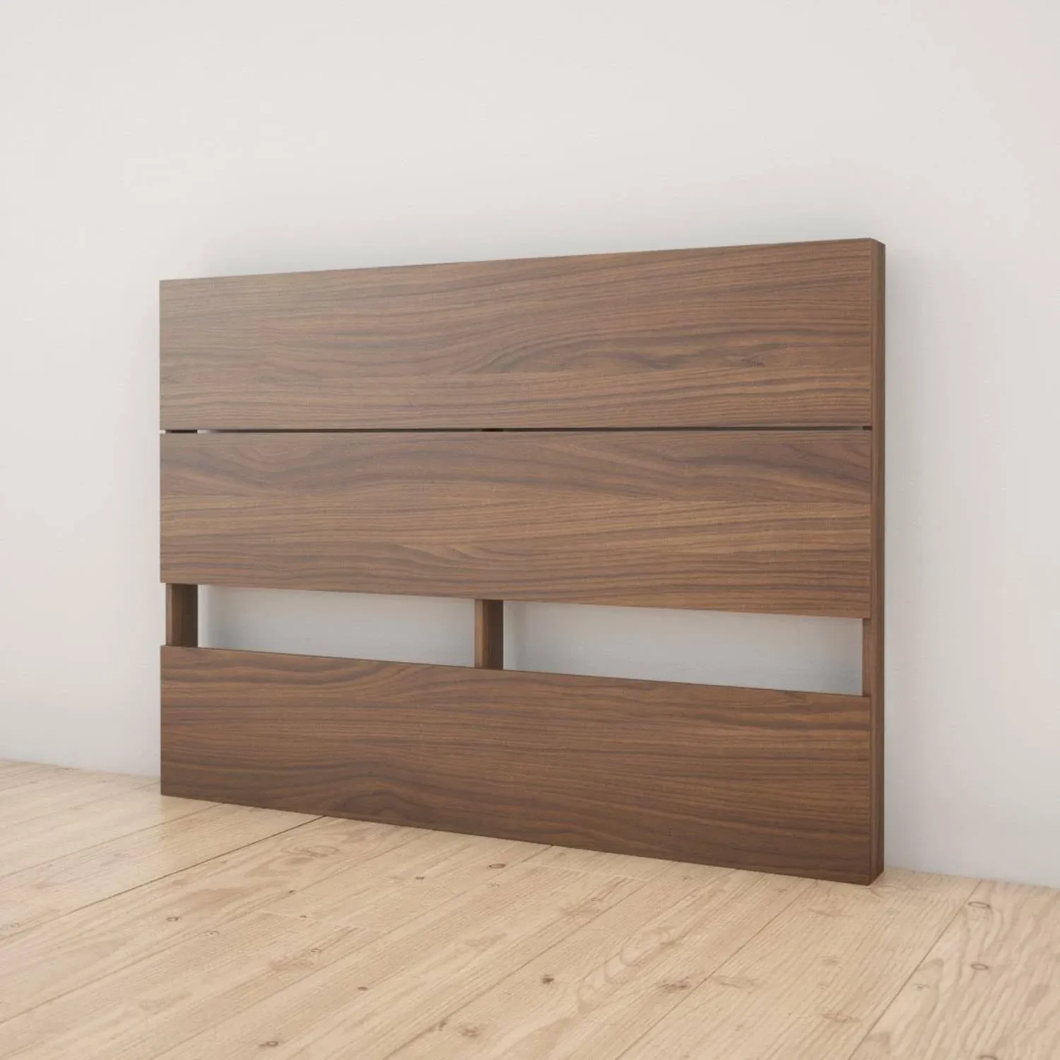 Nexera 365331 Full Size Plank Effect Headboard Walnut