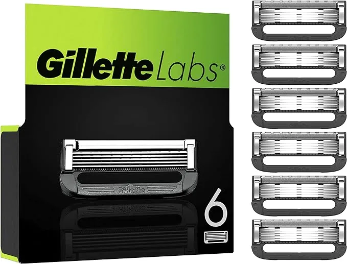 Gillette Razor Blade Refills - Compatible with Exfoliating Bar and Heated Razor - 9ct