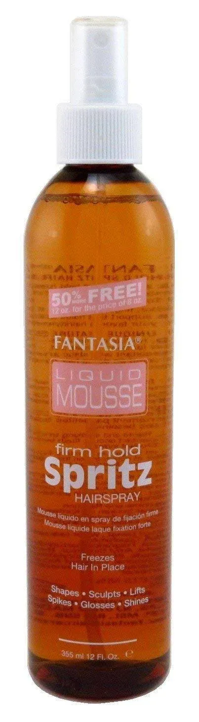 Fantasia Spritz Liquid Mousse 12 Ounce Pump Firm 354ml 2 Pack