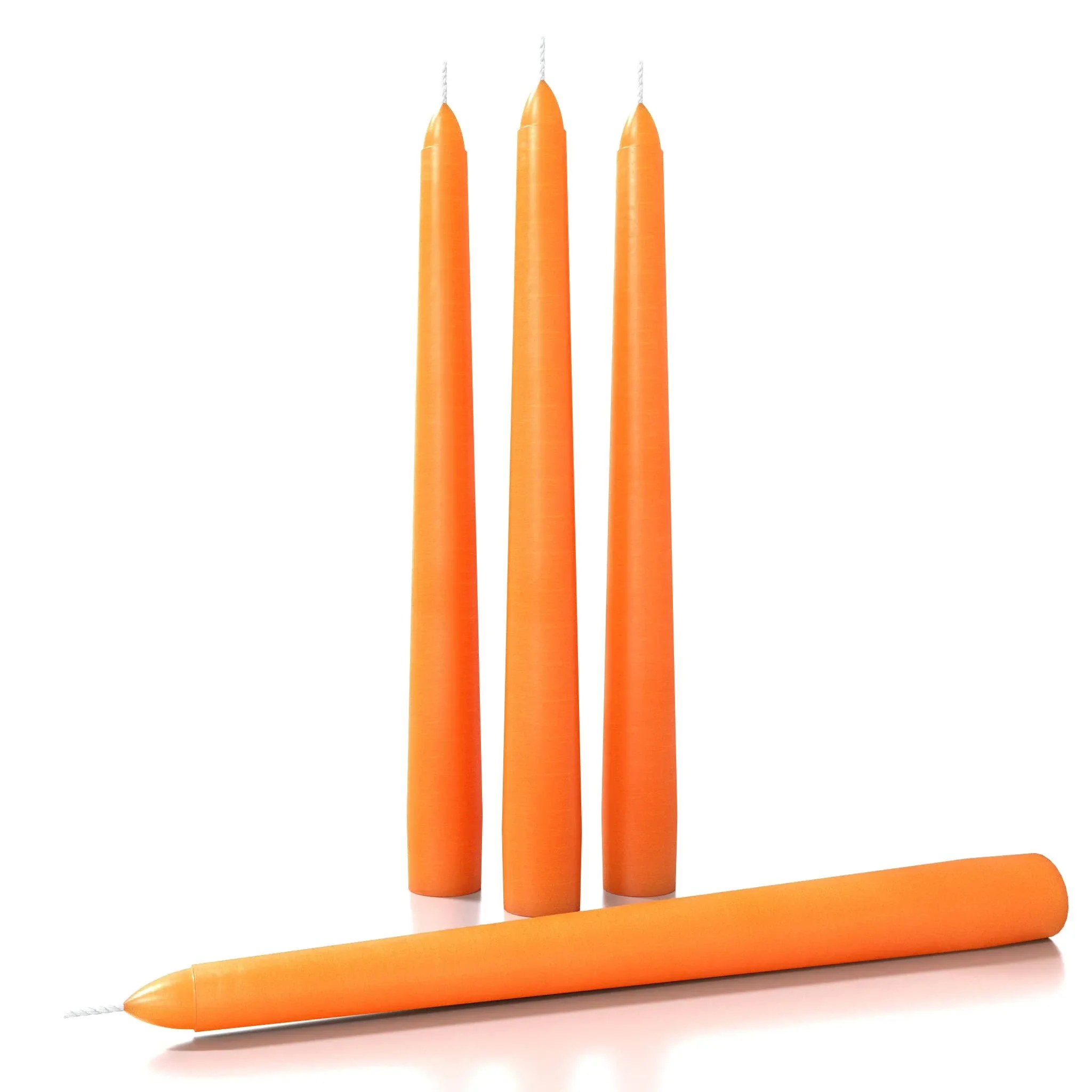 Candwax Taper Candles Set of 12 Candles Dripless and Unscented