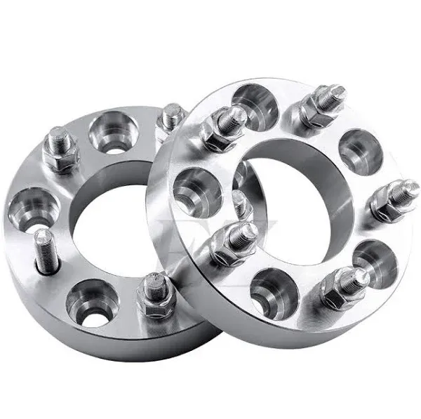 2 Wheel Adapters 5 Lug 5.5 To 5 Lug 4.75 Spacers 1.5&#034;