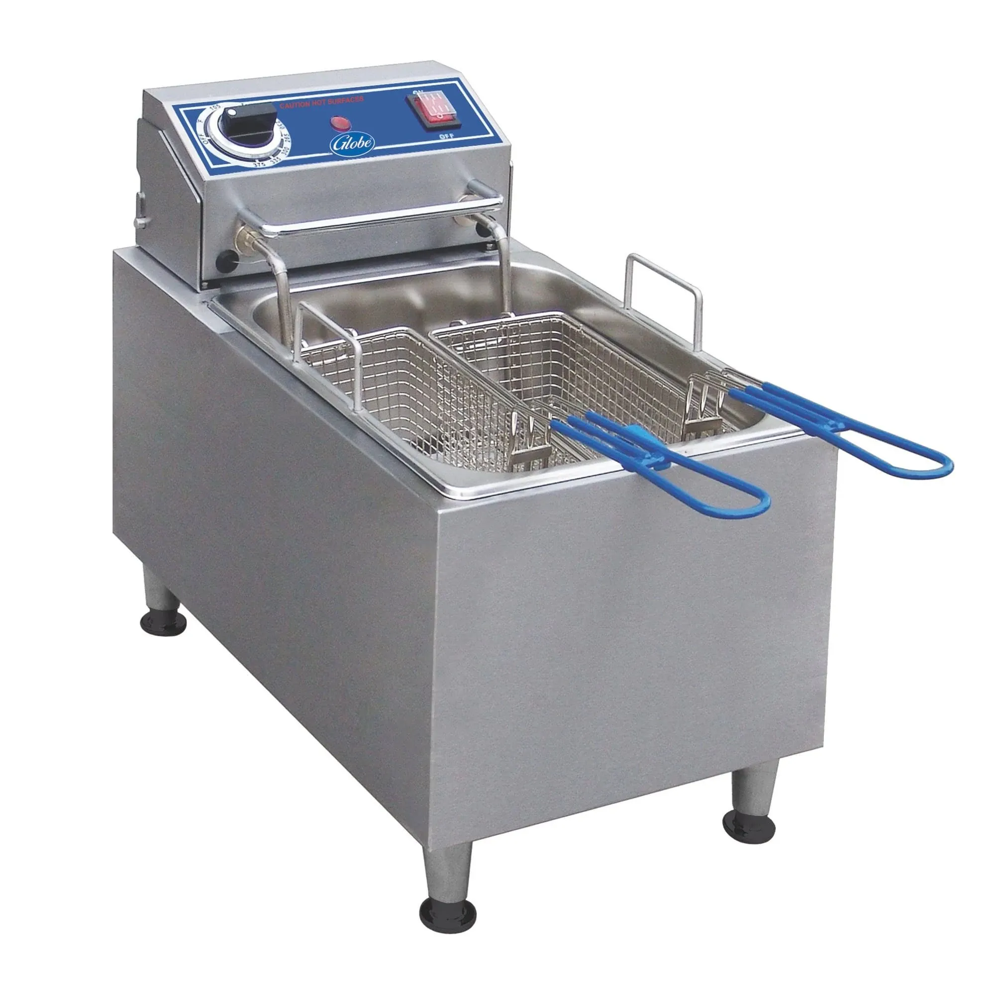 Globe PF16E 16 lbs. Electric Countertop Fryer