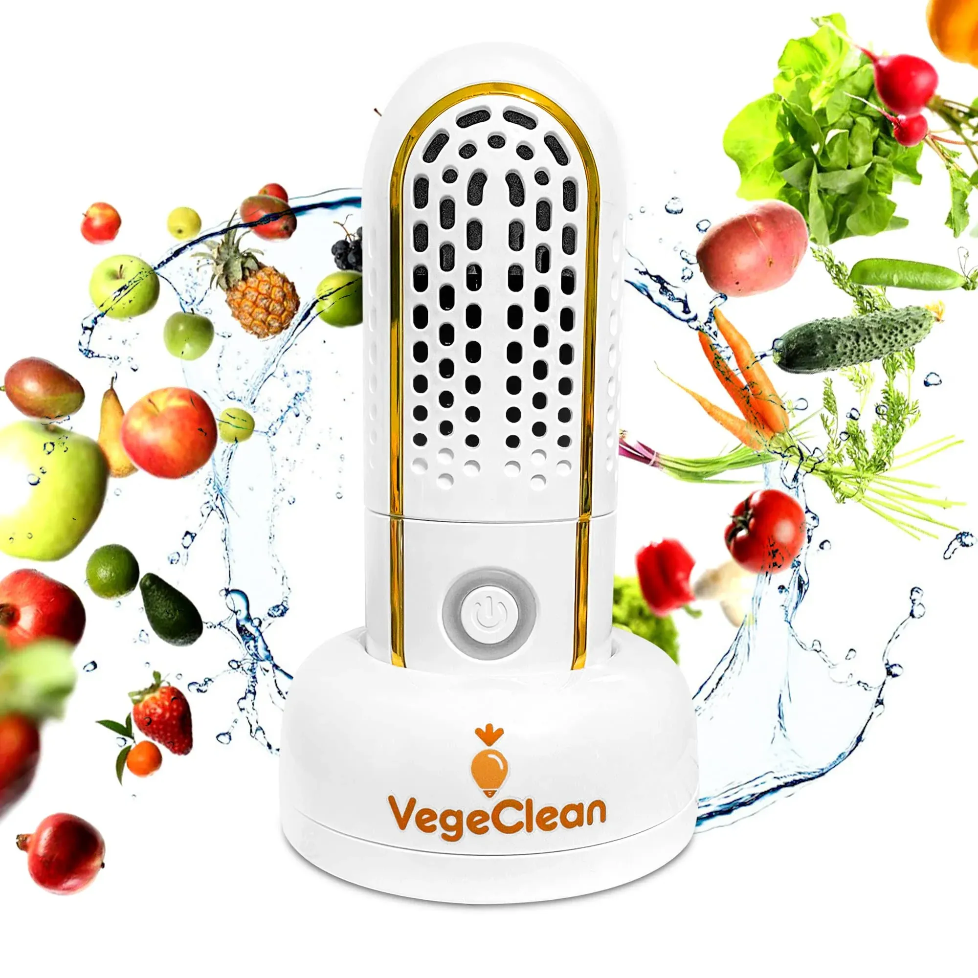 Fruit and Vegetable Cleaner, Portable 4400mah Capsule Shape Fruit & Vegetable Washing Machine, USB Rechargeable Fruit Cleaner Machine, Automatic Household Cleaning Machine