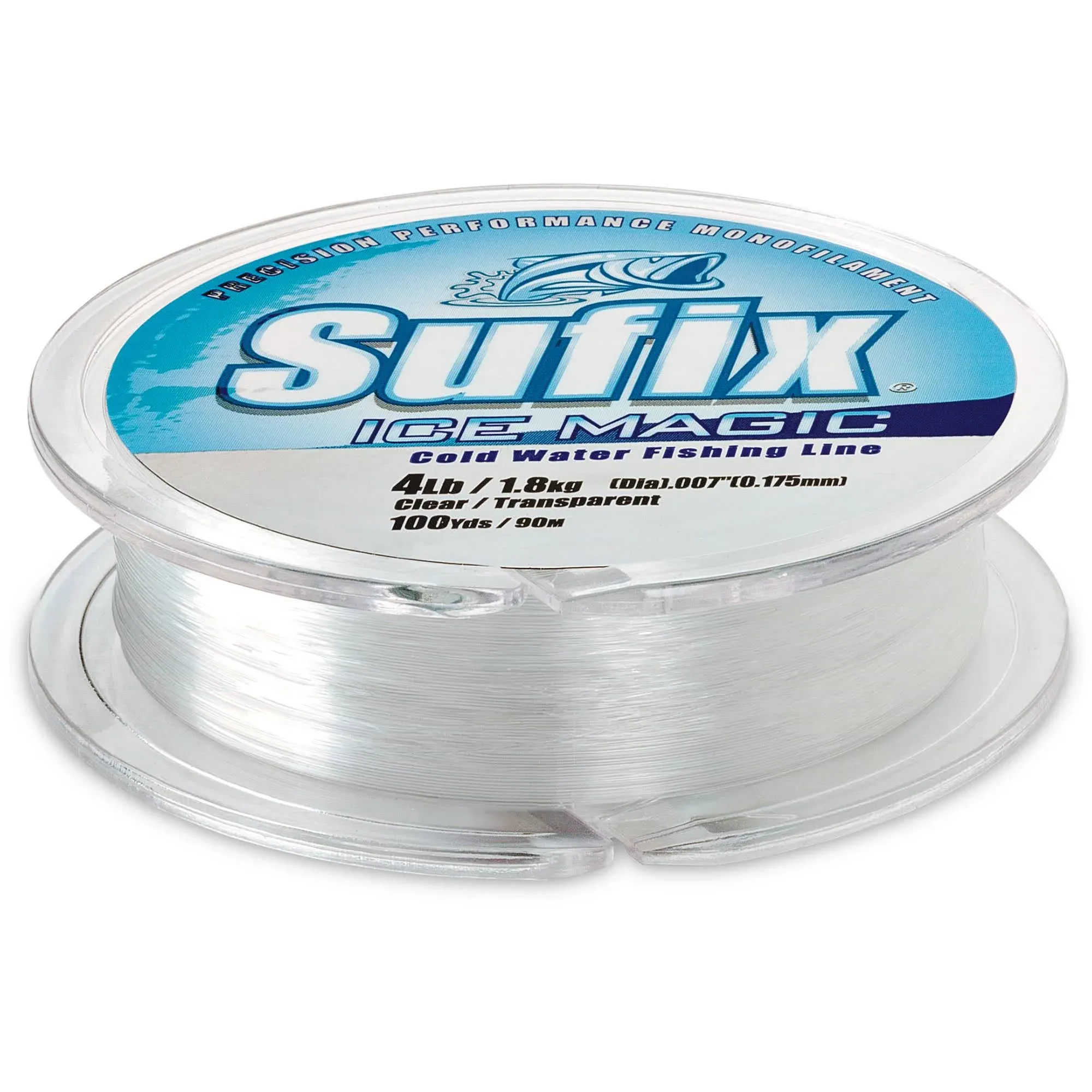 Sufix Ice Magic Fishing Line 6 lb (Clear)