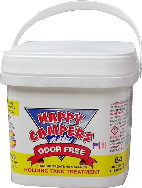 Happy Campers Organic RV Holding Tank Treatment - 64 Treatments