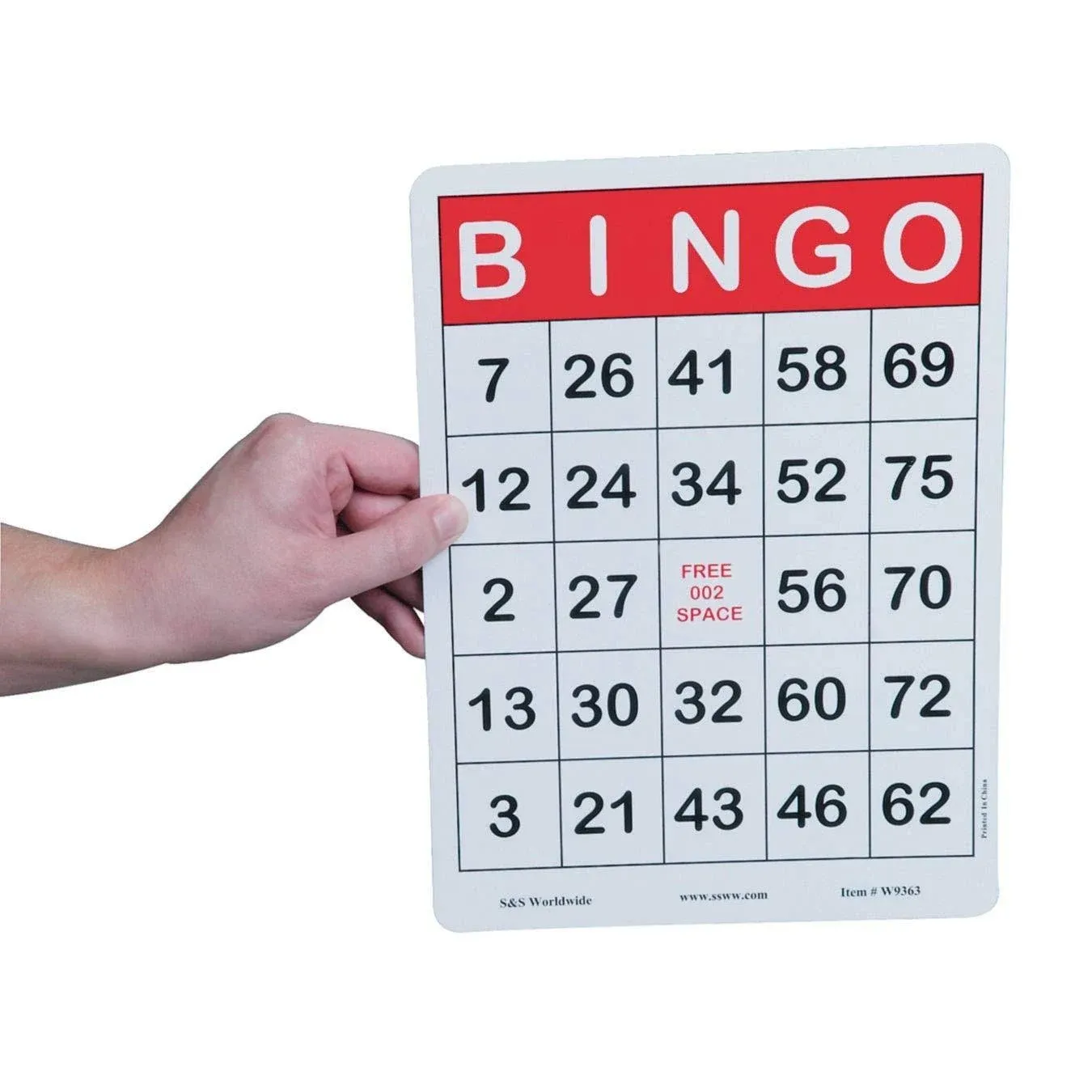 Royal Bingo Game Set With Sealed Jumbo Calling Cards, 100 Boards &amp; 1000 Chips