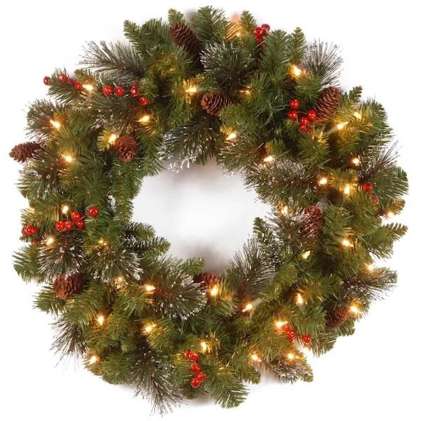 National Tree Company Crestwood Spruce Wreath