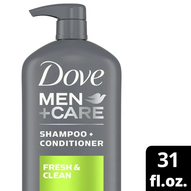 Dove Men+Care 2-in-1 Shampoo and Conditioner Fresh & Clean