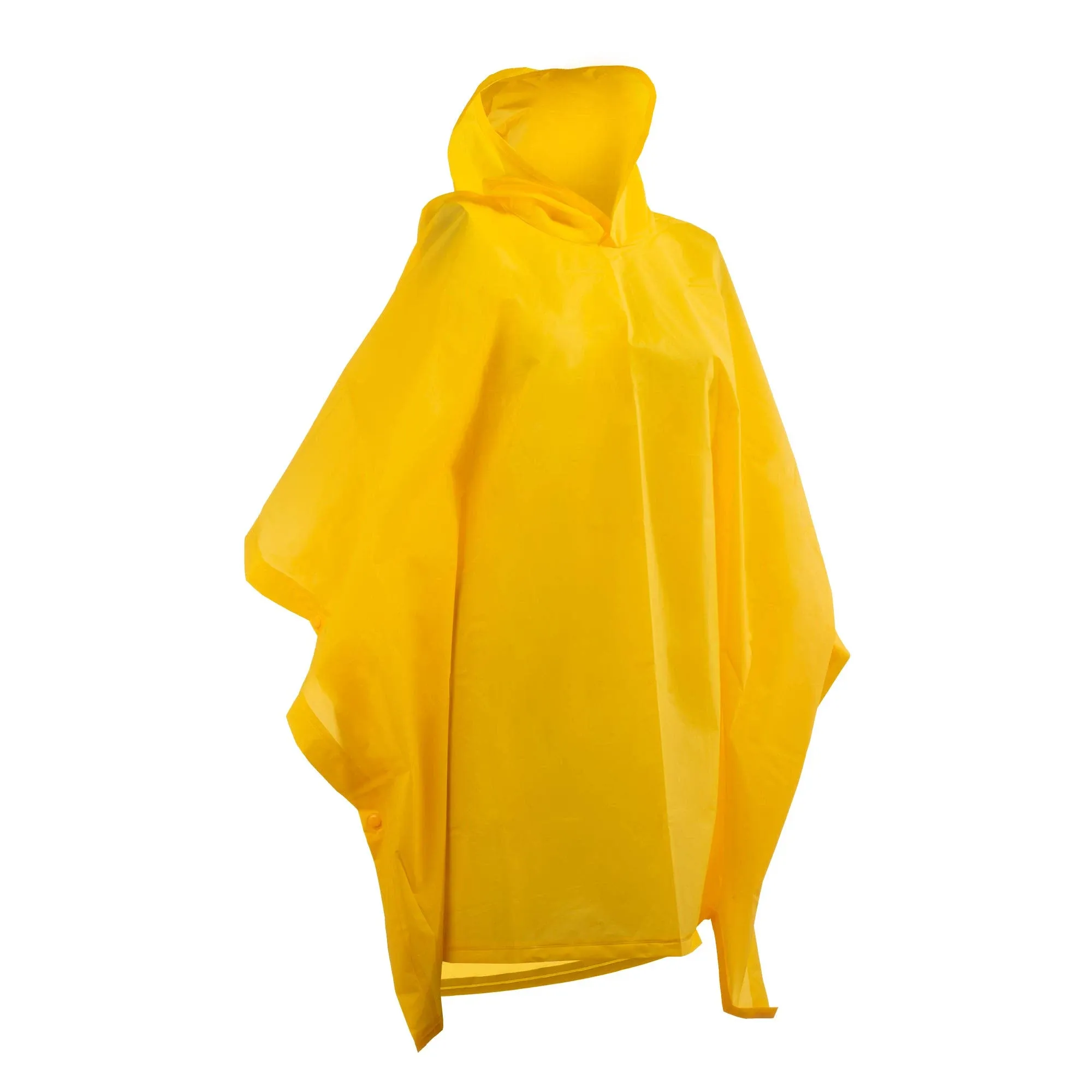 Totes Kids' Hooded Pullover Rain Poncho with Snaps - Clear One Size