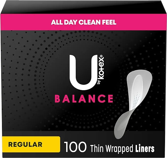 U by Kotex Barely There Panty Liners