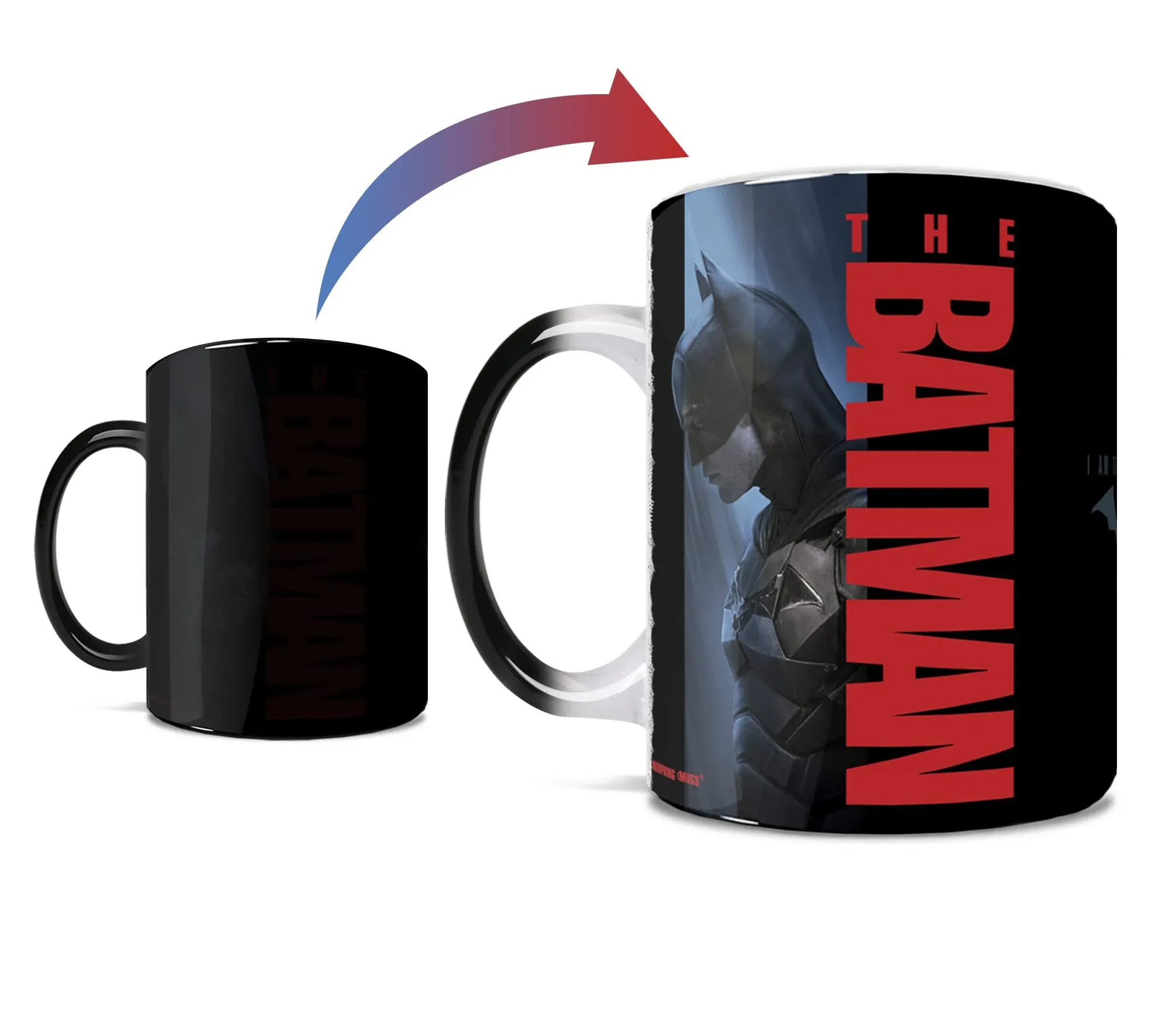 The Batman Profile 11 oz. Heat-Sensitive Morphing Mug