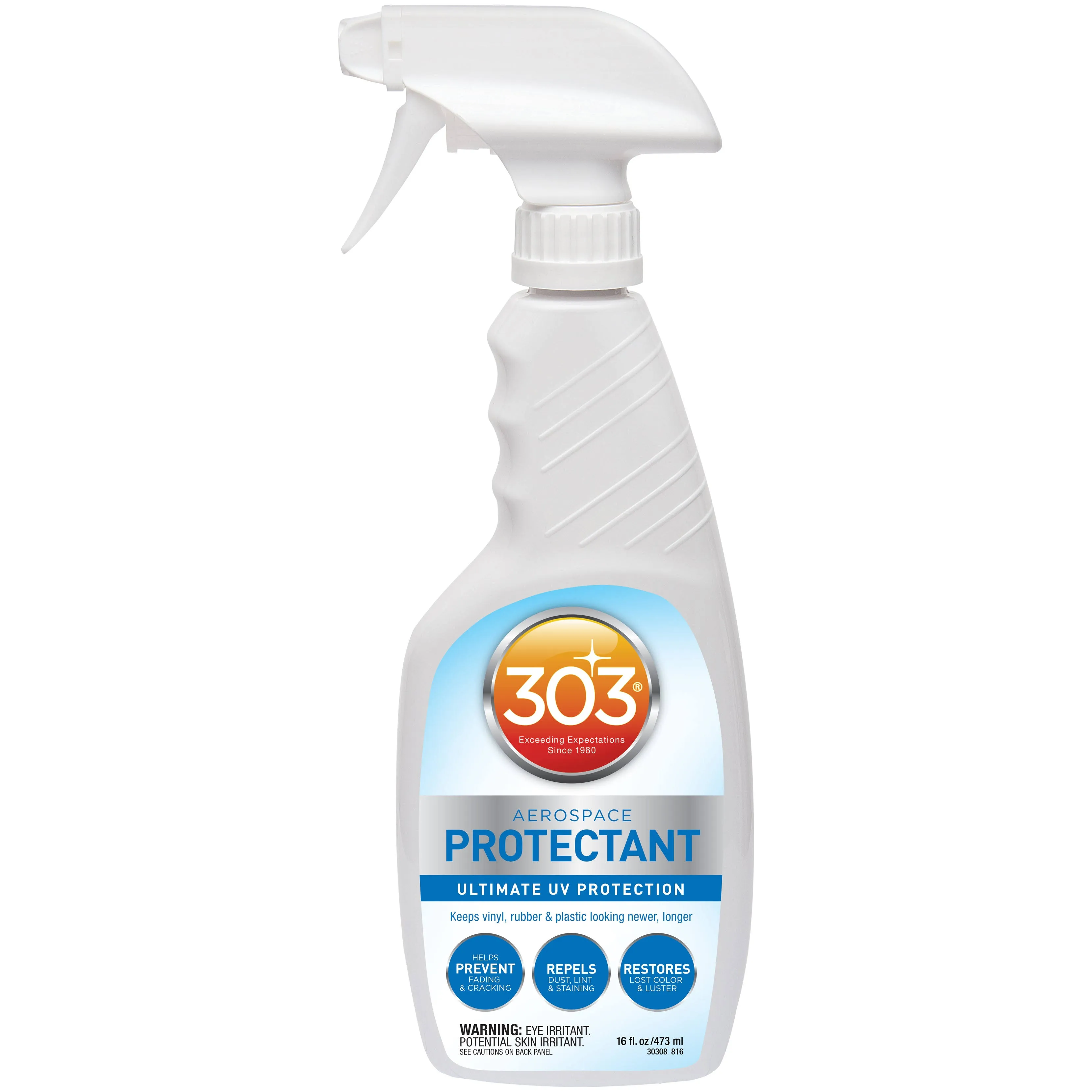 303 Marine Aerospace Protectant – UV Protection – Repels Dust, Dirt, & Staining – Smooth Matte Finish – Restores Like-New Appearance – 16 Fl. Oz. (30340CSR)