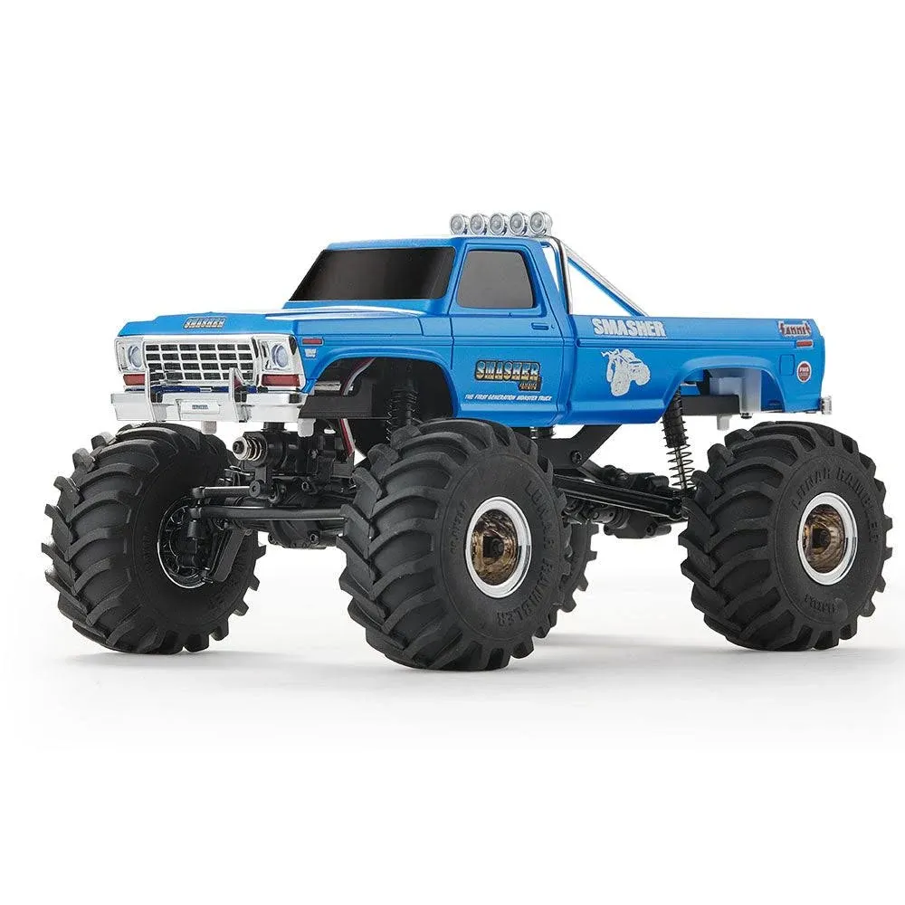 FMS FCX24 Smasher V2 1/24 Mini RC Monster Jam Truck RTR 4x4 Radio Control Blue