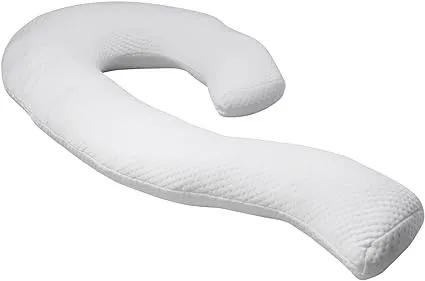 Contour Swan Body Pillow w/Pillowcase & Mesh Laundry Bag - As Seen on TV