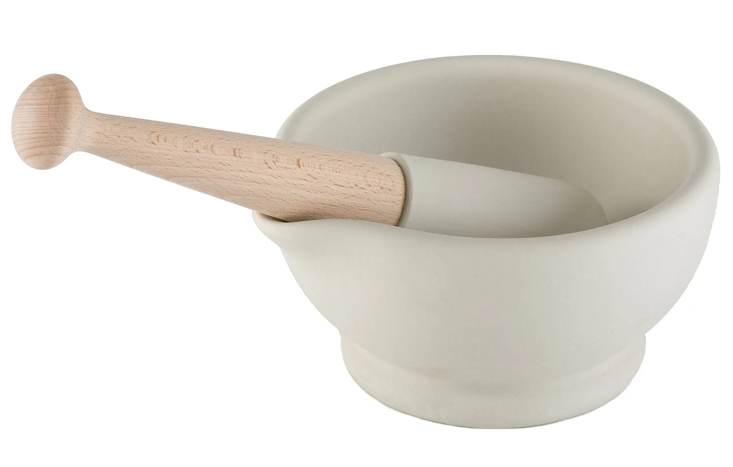 Milton Brook Range Unglazed Mortar & Pestle, 4.5-Inch