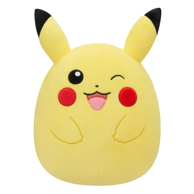 Squishmallows Pokemon Winking Pikachu 10 Inch Plush