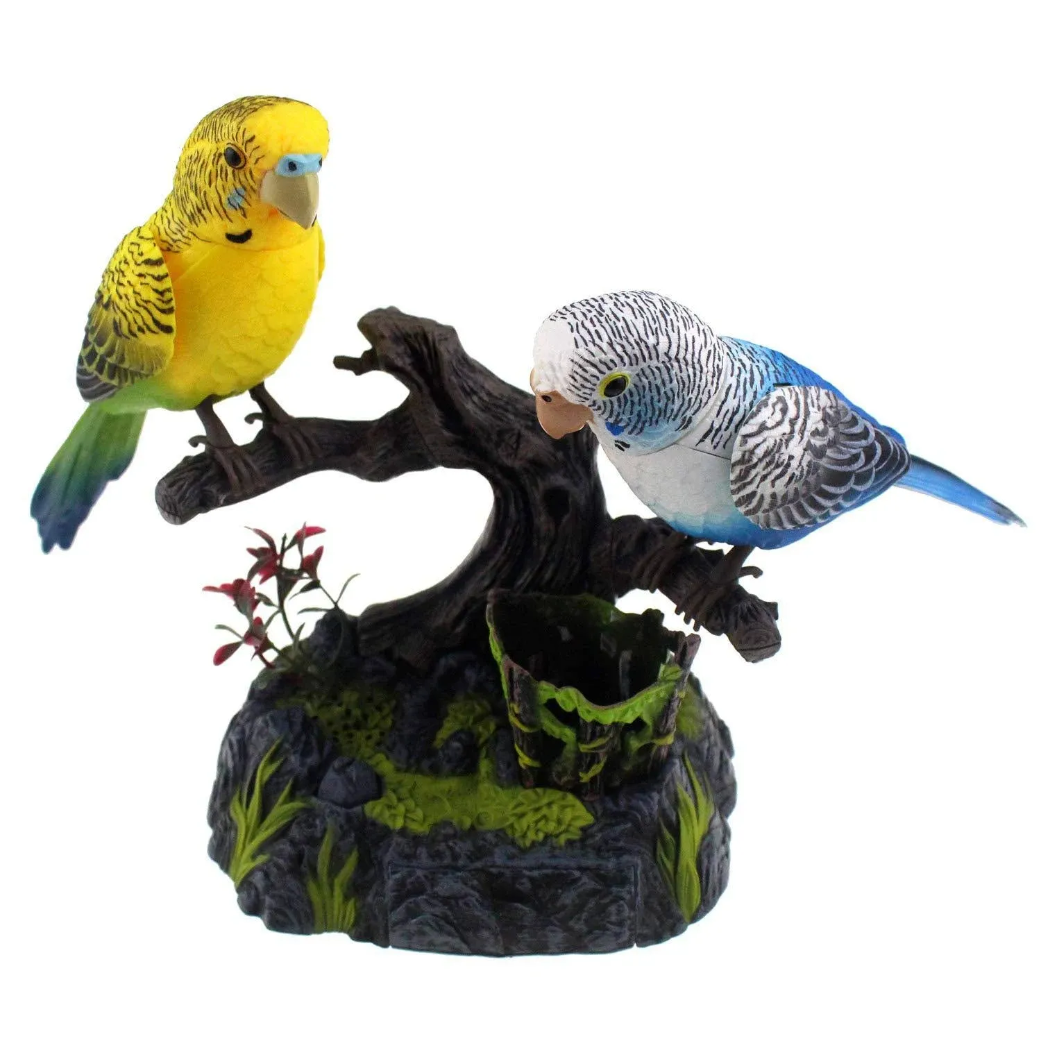 Talking Parrots Birds Electronic Pets Office Home Decoration Recording &amp; Play...