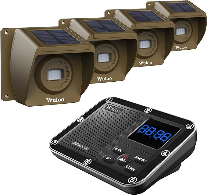 Wuloo Solar Driveway Alarm