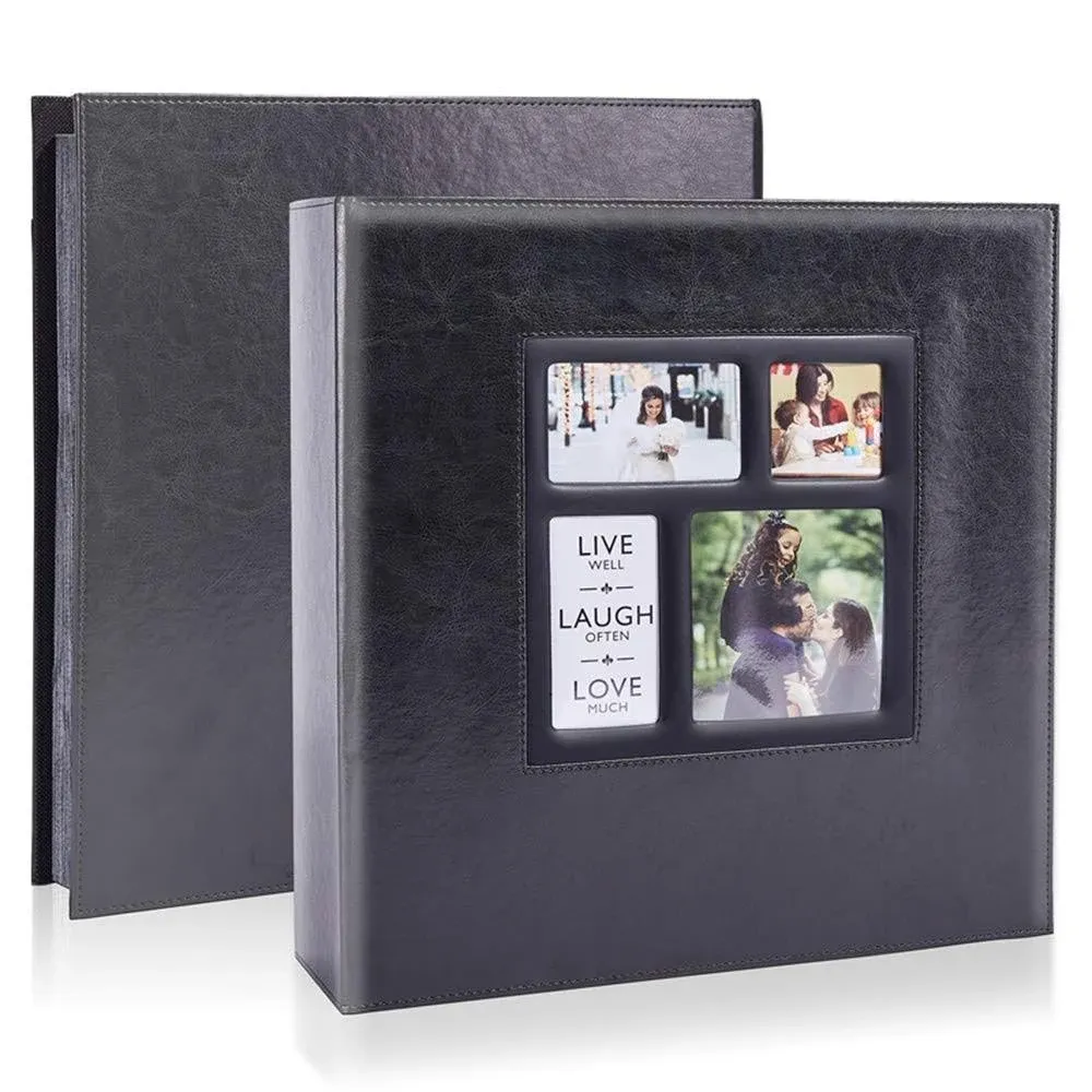 Artmag Photo Picutre Album 4x6 500 Photos Extra Large Capacity Leather Cover ...