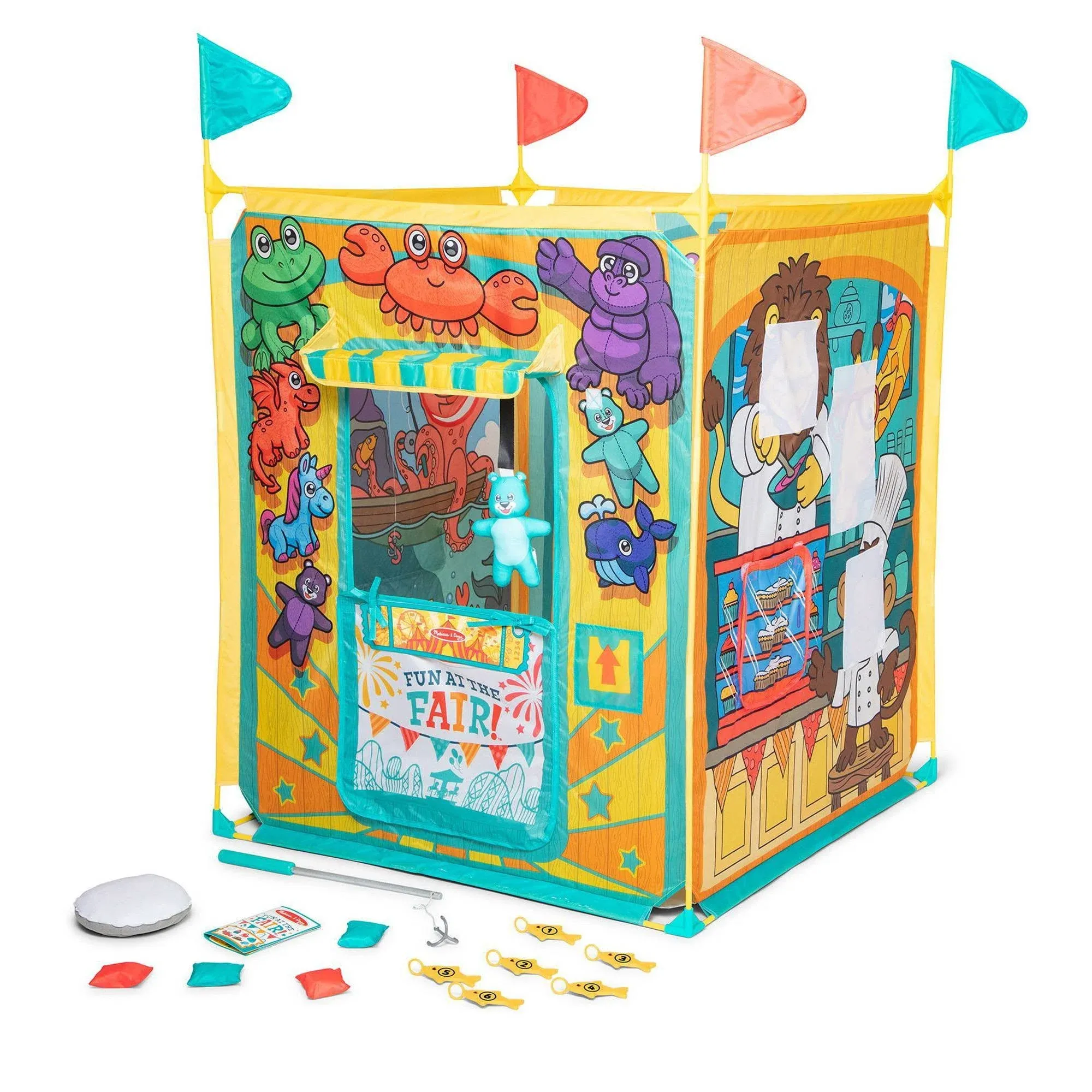 Melissa & Doug Fun at The Fair! Game Center Play Tent