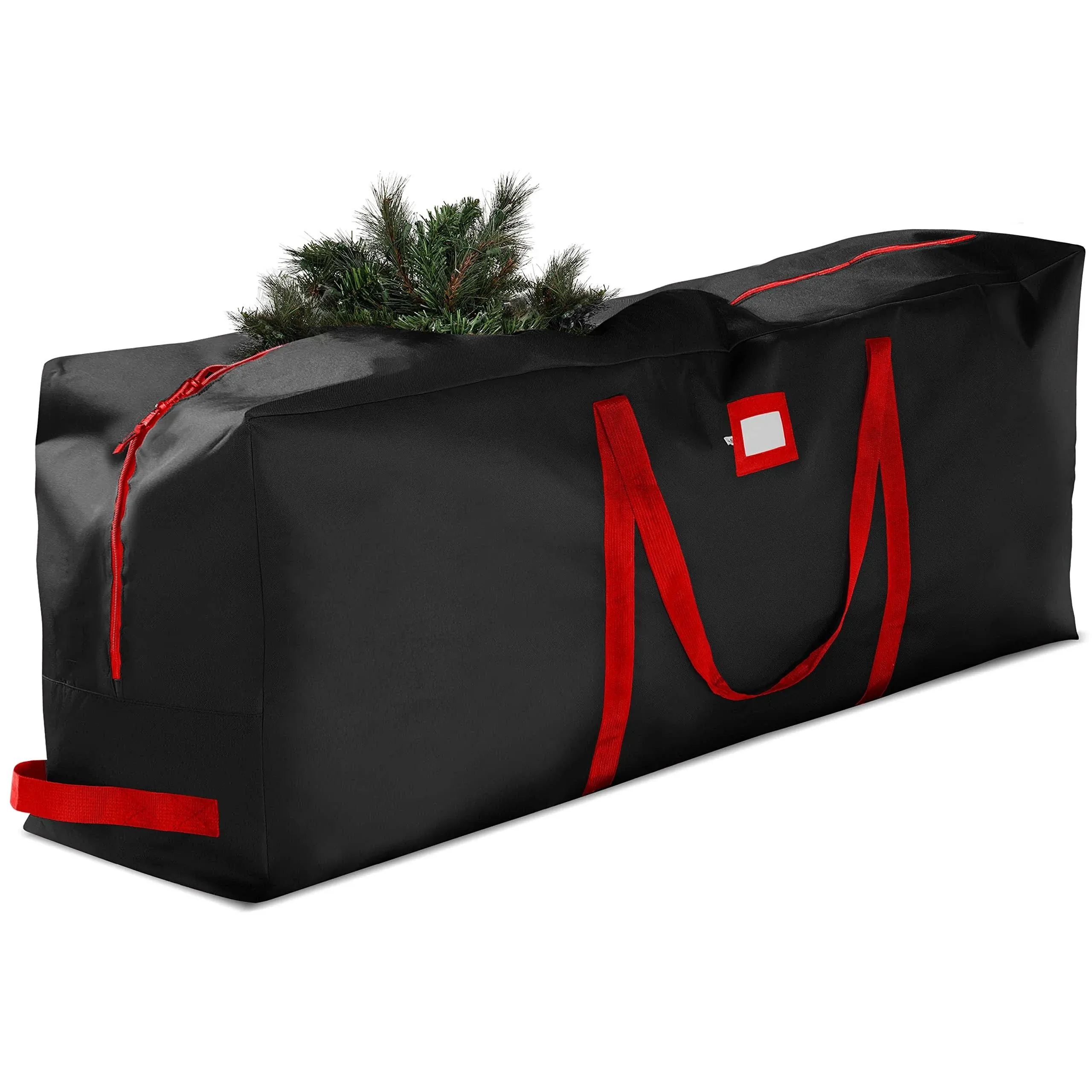 Zober Christmas Tree Storage Bag - Fits 9 ft Artificial Trees - Waterproof ...