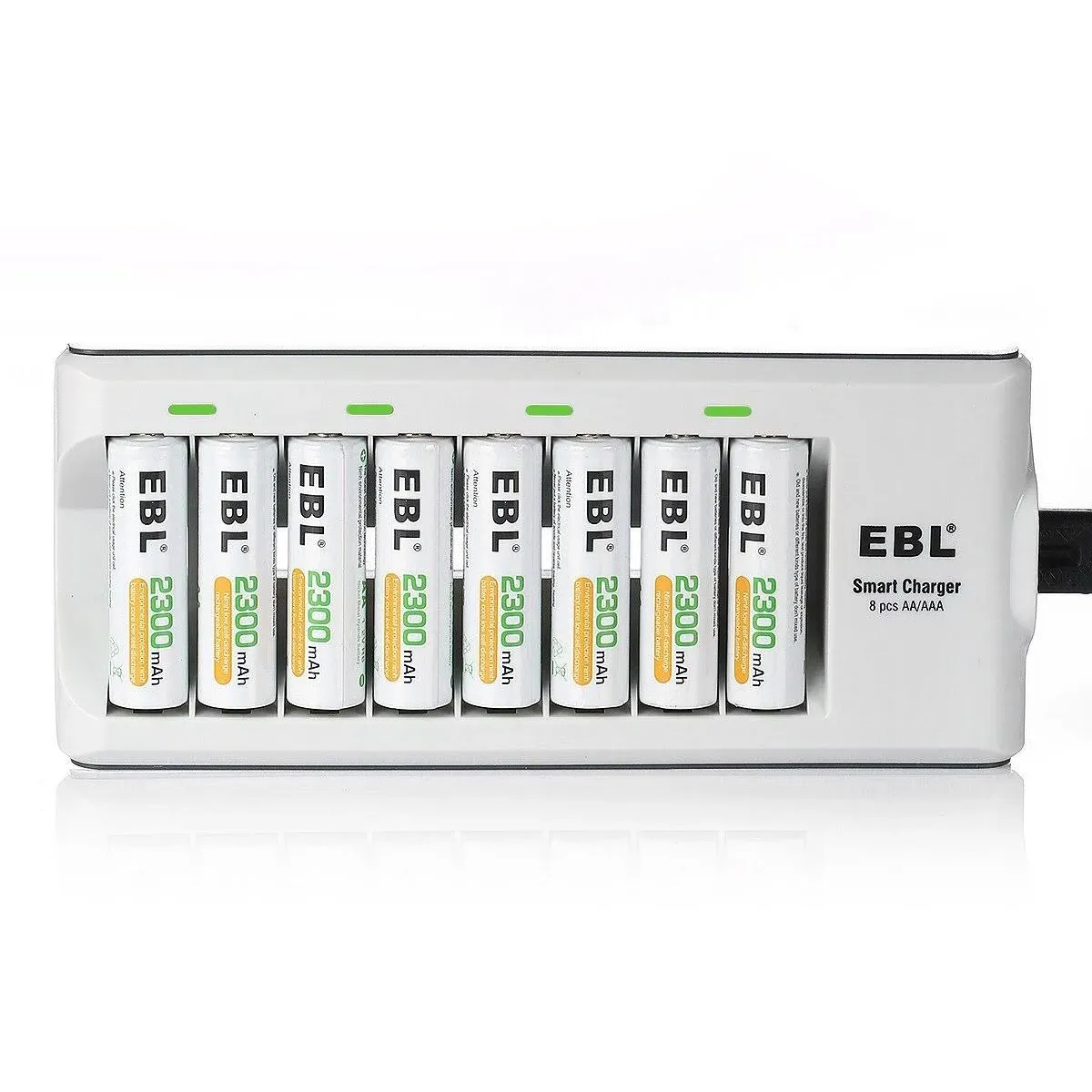 EBL 8 Bay Smart AA AAA Battery Charger