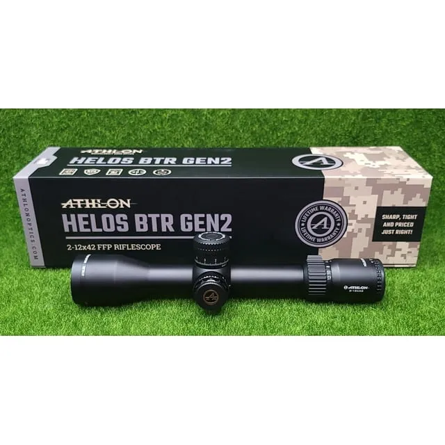 Athlon Optics Helos BTR GEN2 2-12x42 Rifle Scope