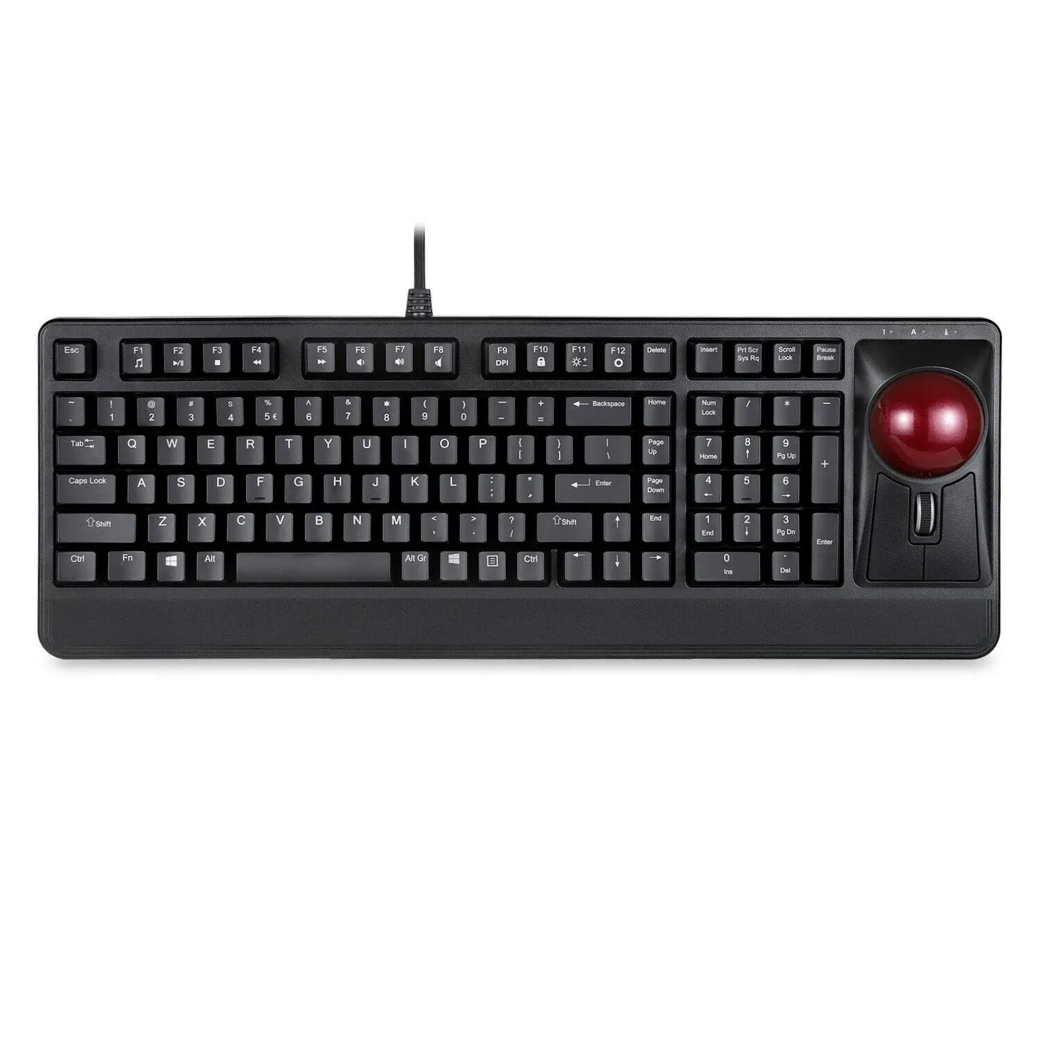 Perixx Periboard-522 Wired Trackball Mechanical Keyboard