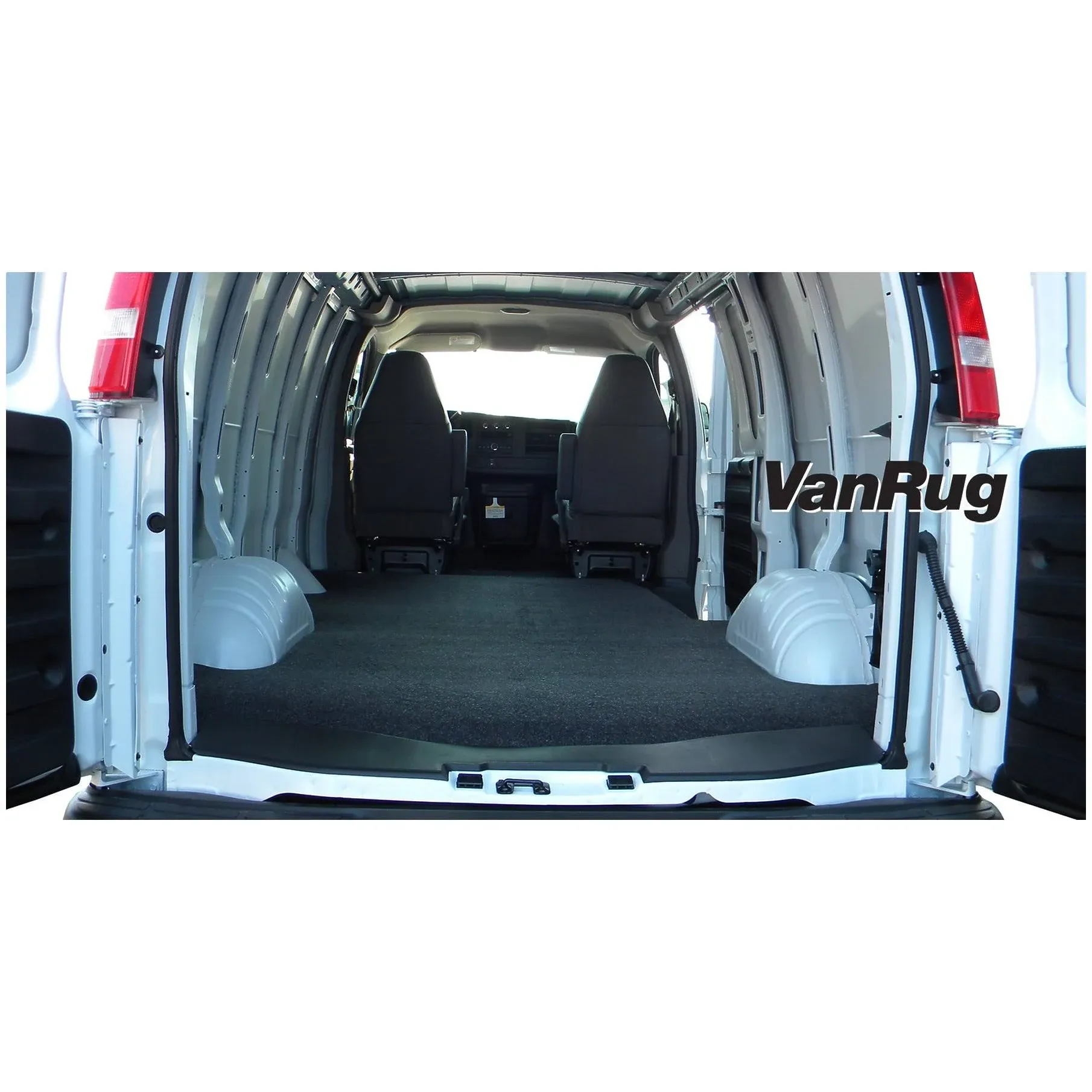 Bedrug / VanRug | Fits 96-2024 Chevy Express / GMC Savana Regular, Charcoal Grey | VRG96