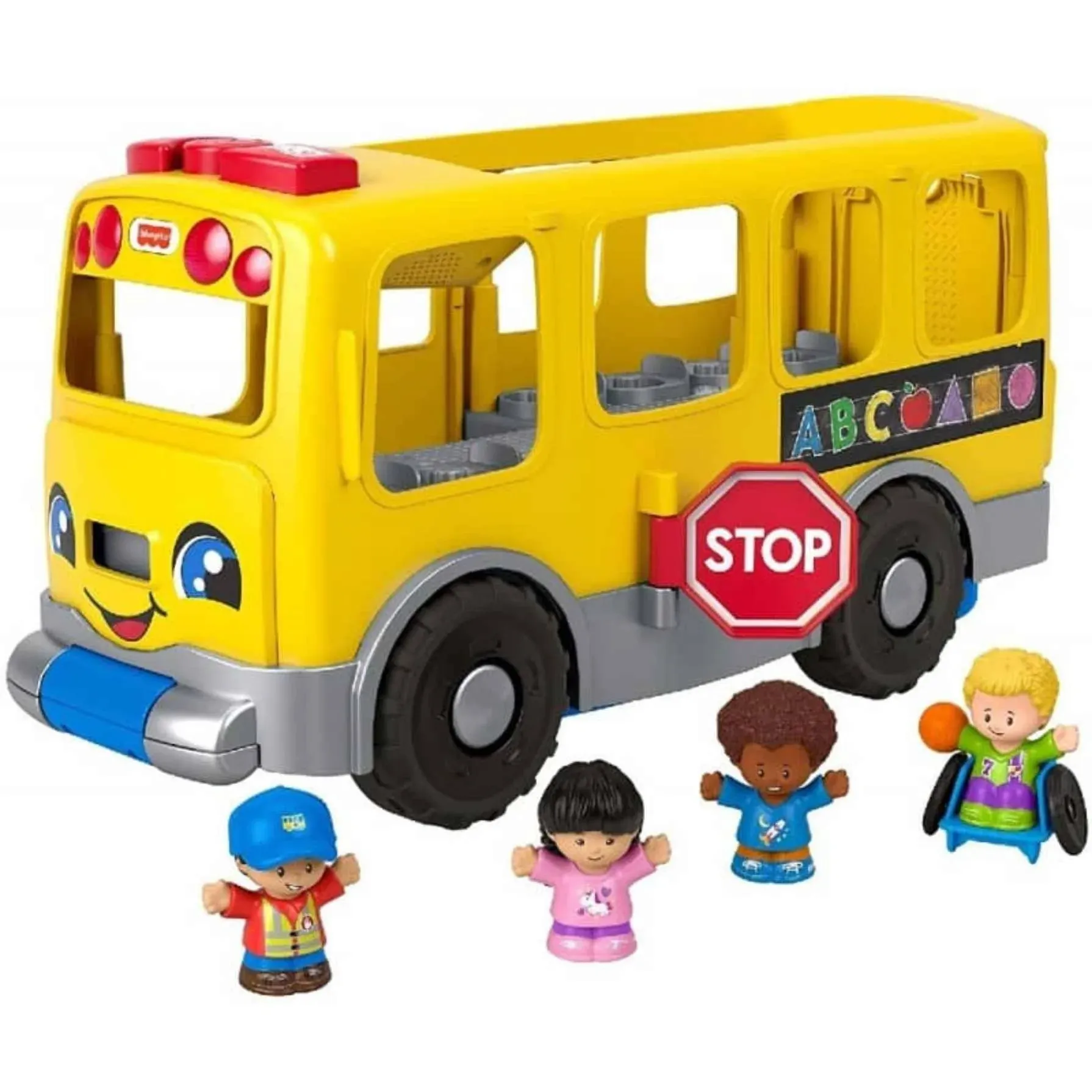 Little People School Bus Multicolor