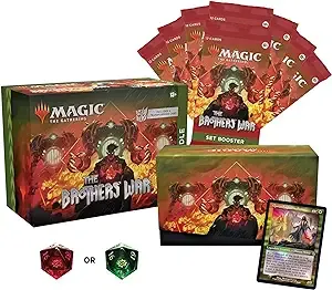 Magic: The Gathering The Brothers' War Bundle – includes 1 Set Booster Box + 1 Bundle