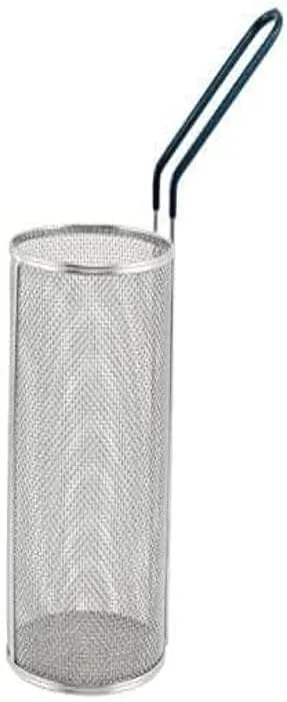 Winco MPN-59 Pasta Boil Basket Stainless Steel 5" x 9" Cylindrical Pasta Strainer (MPN-59)