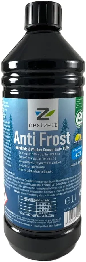 Nextzett Anti-Frost Windshield Washer Fluid Concentrate