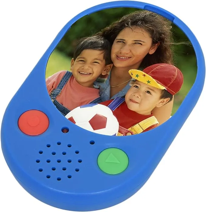 Talking Products, Voice Pad Voice Recorder, Communication Sound Button for Kids, 40 Seconds Recording. Sensory Learning Resource for Practising Phonics and Speaking and Listening Activities in School