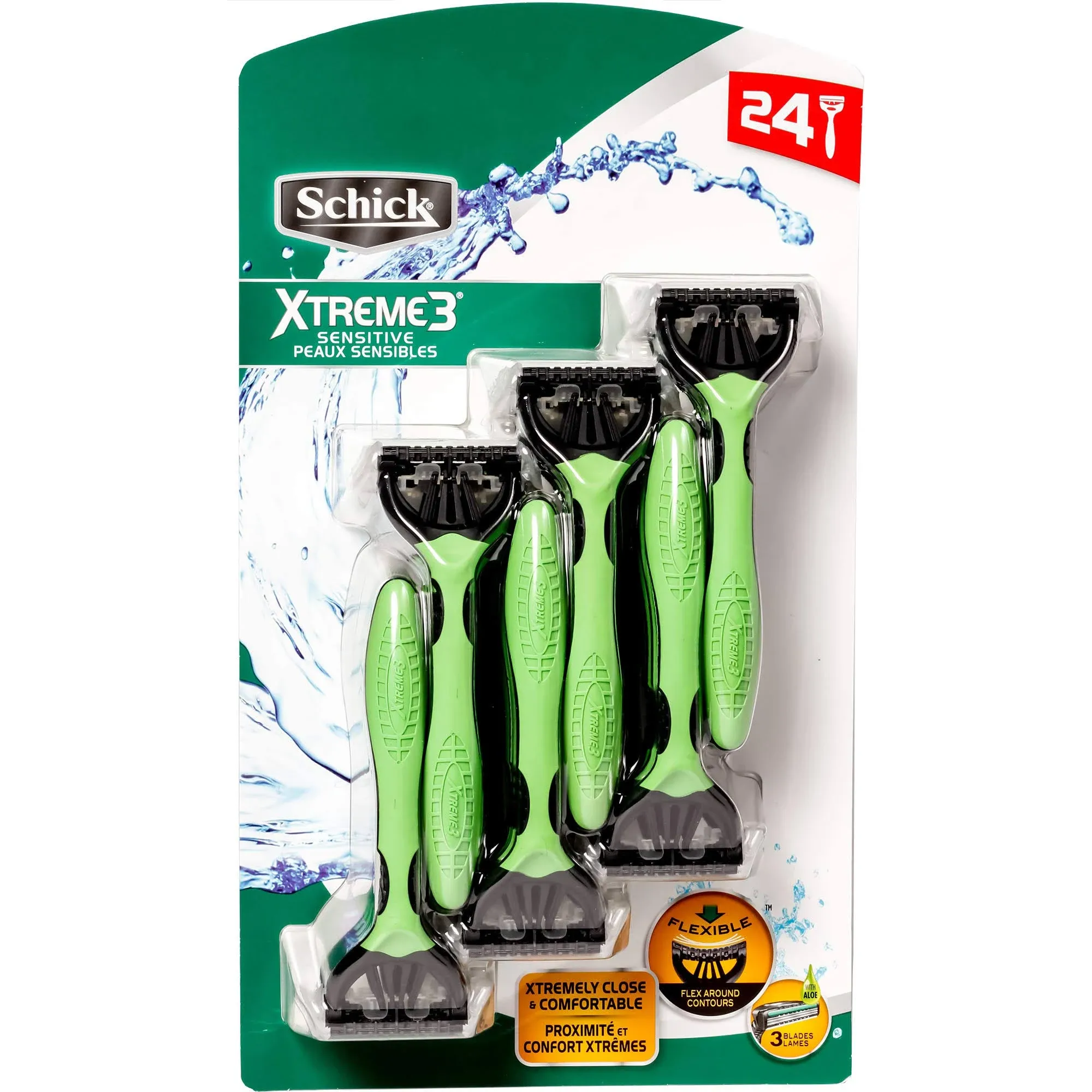 Schick Xtreme 3 Sensitive Disposable Razor