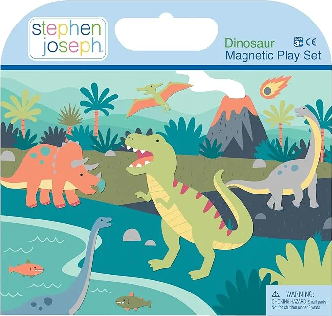 Stephen Joseph Magnetic Play Set Dino