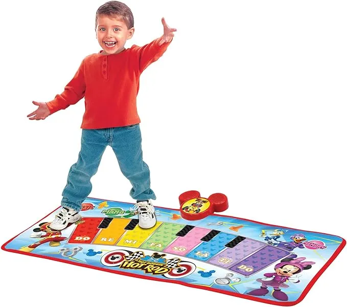 Disney Junior Electronic Music Mat Mickey And The Roadster Racers 3 Ways To Play