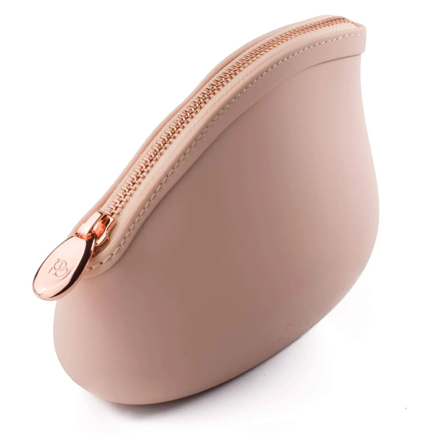 Small Makeup Bag by Pudinbag | The Premium Silicone Purse Bag | Vegan Hygenic Eco-friendly | Water and Heat Resistant