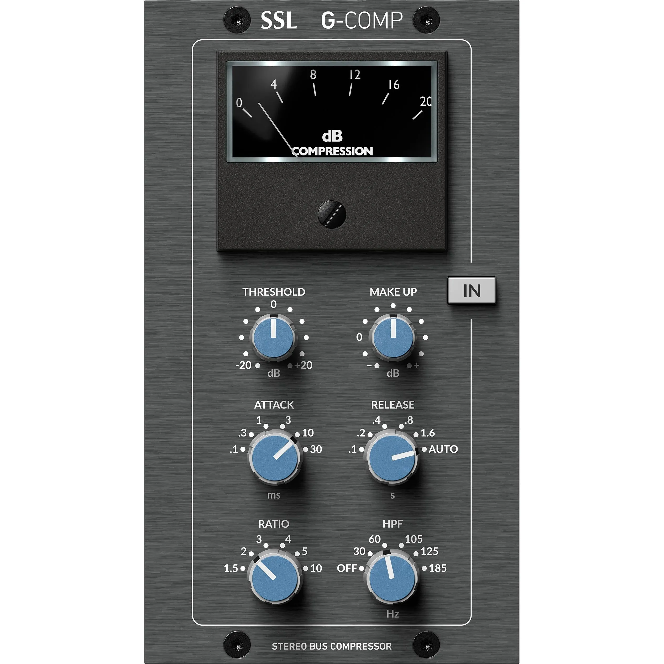 Solid State Logic G Comp 500 Series Stereo Bus Compressor Processor